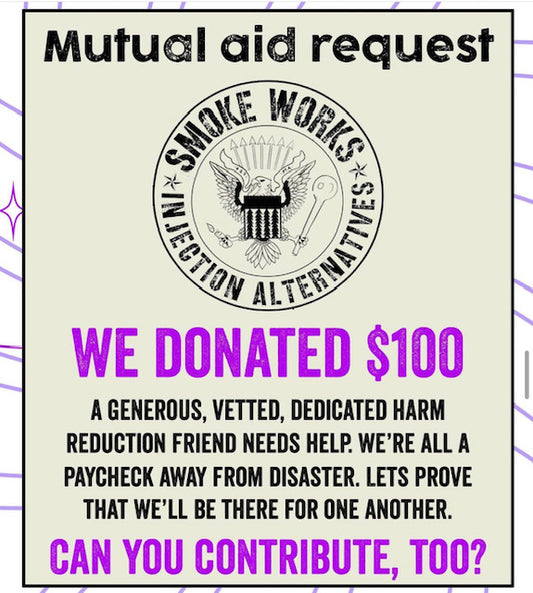Support for a Harm Reduction Warrior
