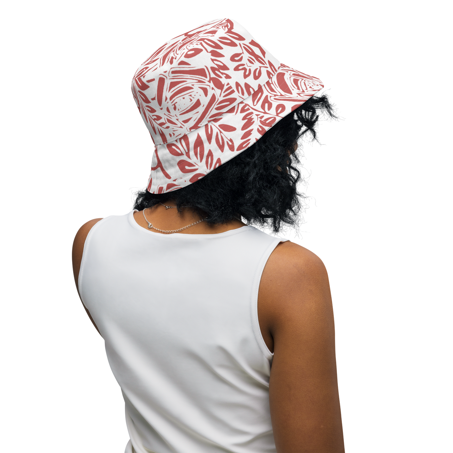 Reversible Love Roses Bucket hat